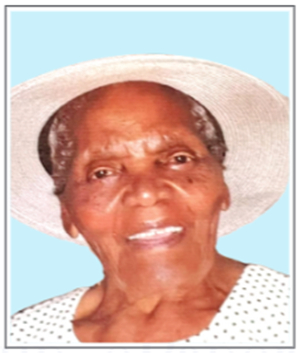 Mama Rhoda Ndululu Gibson Sengéte. 