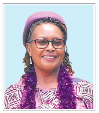 Prof. Rose Wanjiru Kamenwa wife