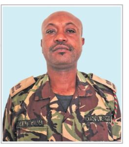 MAJOR GEOFFREY KAMAU NJUGUNA