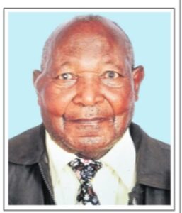 Patriarch Mr. Giddiel Riria Munyugi